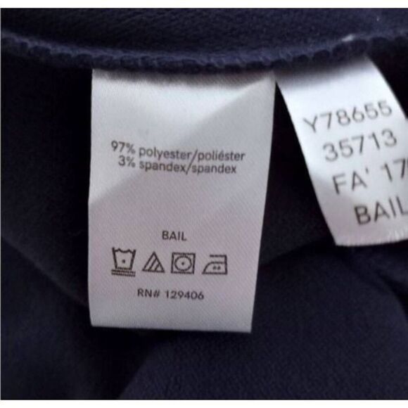 VENUS NAVY & SILVER METALLIC OFF-THE-SHOULDER BELL SLEEVE DRESS SZ.6 EUC. - Picture 9 of 10